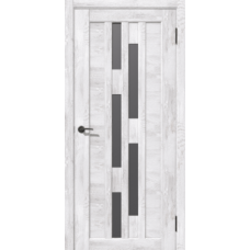 Дверь межкомнатная Дубрава Сибирь Рада ШТРИХ Ель альпийская, стекло графит